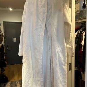 Brooklinen White Plush Cotton Bathrobe